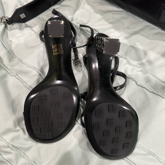 Givenchy heels, and matching bag worn twice.  Nearly brand new - Picture 2 of 5